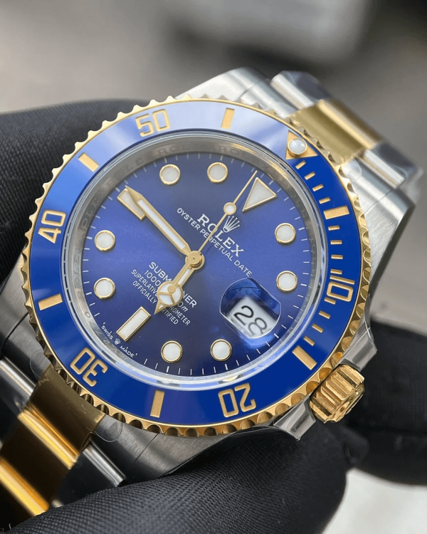 Rolex Submariner Date, 41mm Royal Blue and yellow gold